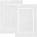 DAN RIVER Classic Cotton Bath Mats Set of 2 – Not a Bathroom Rug, Ultra Soft by DanRiver