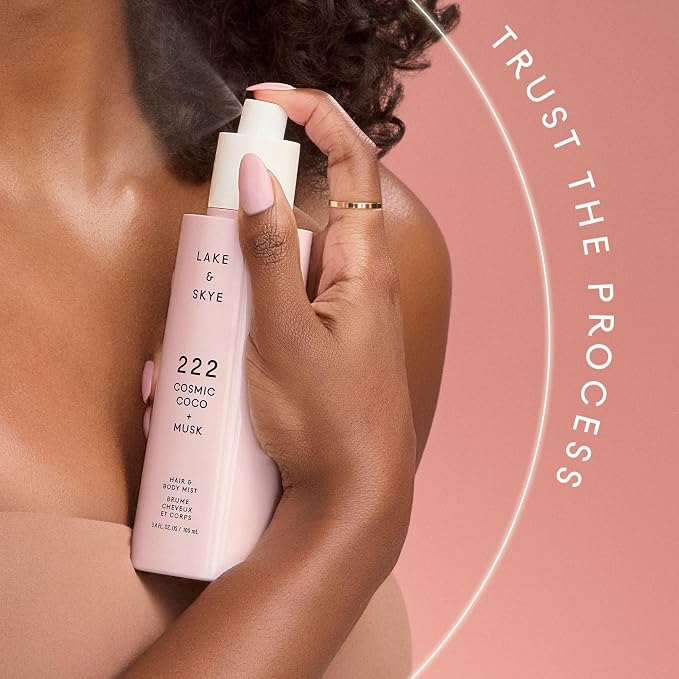 Lake & Skye 222 Cosmic Coco + Musk Hair & Body Mist 3.4 Fl Oz, Coconut Milk - Image 6