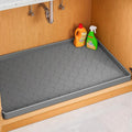 Jin&Bao Waterproof Under Sink Mat 31" x 22", Thick Silicone Mat Cabinet by Jin%26Bao