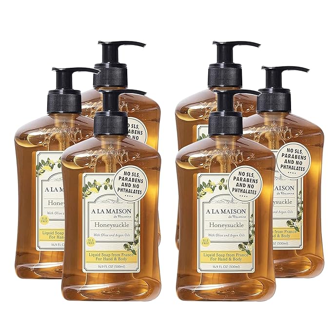 A LA MAISON French Liquid Hand Soap, Honeysuckle by ALaMaison