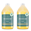 WHOLENATURALS Pure Castile Soap Liquid Unscented, EWG Verified & Certified Palm by WholeNaturals