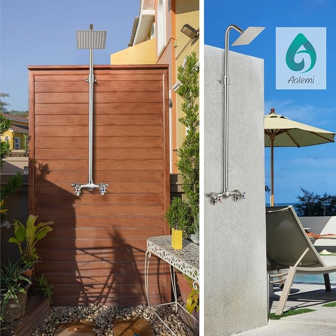 Aolemi Outdoor Shower Kit Fixtures 6 Inch Center - Image 4