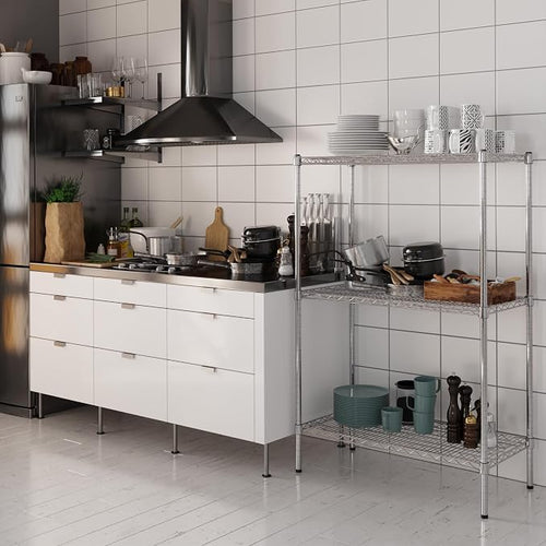 18" Deep x 36" Wide x 54" Height Wire Shelving Kit | 3-Tier | NSF Commercial - Image 2