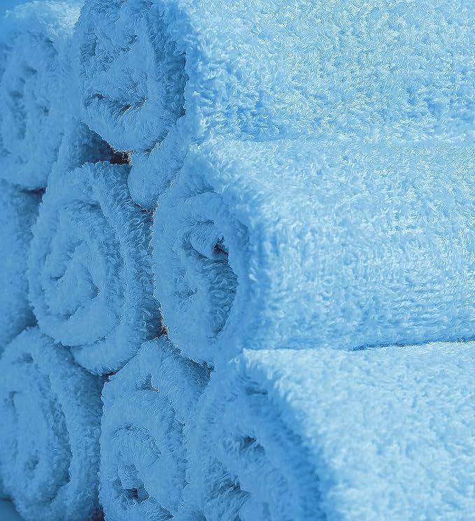Softolle 100% Cotton Washcloths Soft, Highly Absorbent Washcloth, Face Towels - Image 2