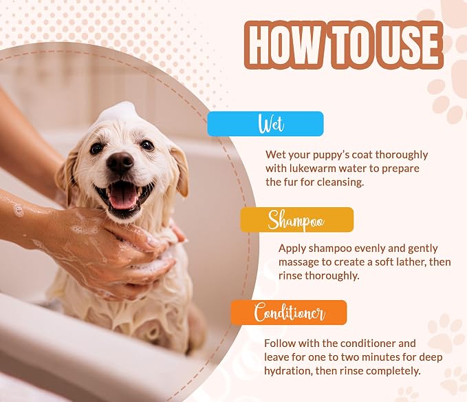 ALFIE'S CHOICE Puppy Shampoo and Conditioner Set | 16 fl oz Each | - Image 5