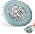 TRAPMATE Reversible Bathtub Drain Protector Hair Catcher/Easy Clean & Fast by TRAPMATE