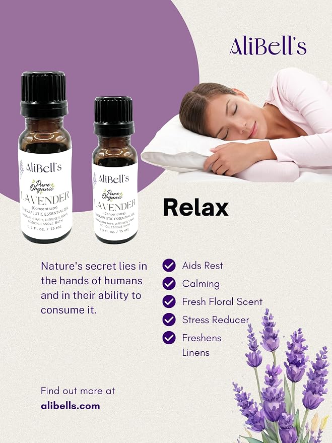 Lavender Oil Organic - 15ml- Wool Dryer Balls Essential Oil - Image 3