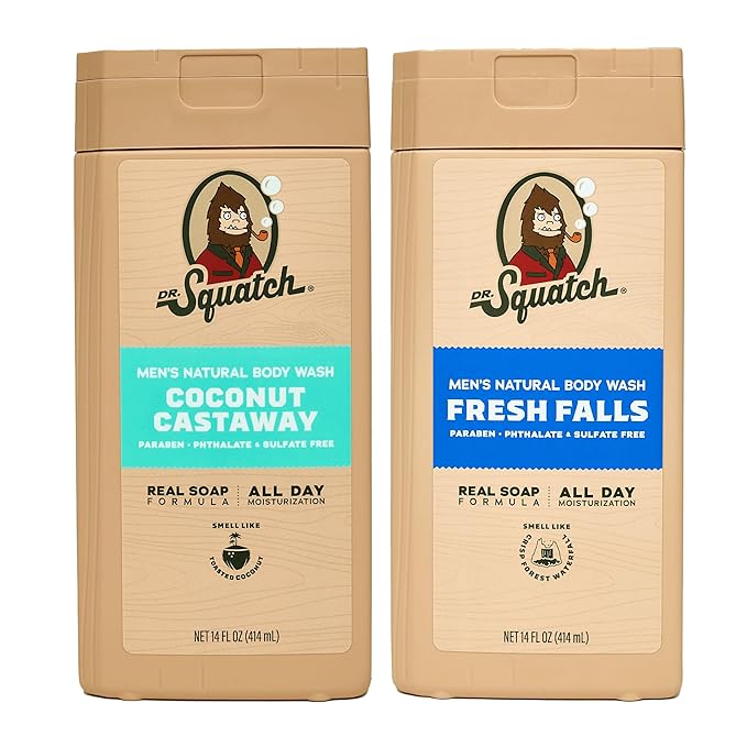 Dr. Squatch NEW Body Wash for Men by DrSquatch