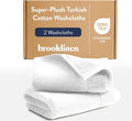 Brooklinen Super-Plush Turkish Cotton Washcloths by Brooklinen