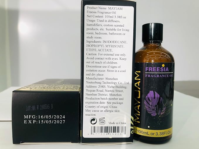 MAYJAM 100ML/3.38FL.OZ Freesia Fragrance Oils - Image 9