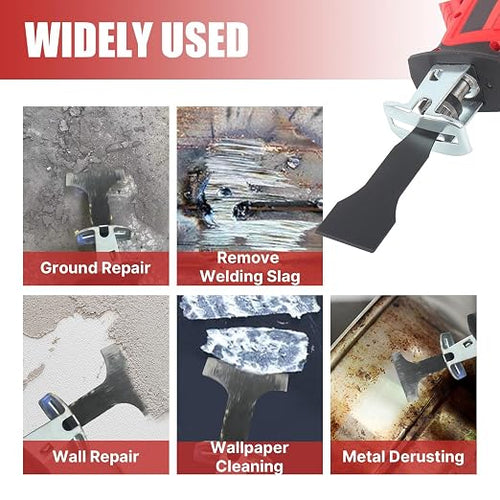 1-3/16'' HCS Reciprocating Saw Blade, Saber Shovel Length Cleaning Tool - Image 2