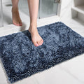 Yimobra Chenille Bathroom Rugs Non Slip, Extra Thick Soft Absorbent Bath Rug by Yimobra