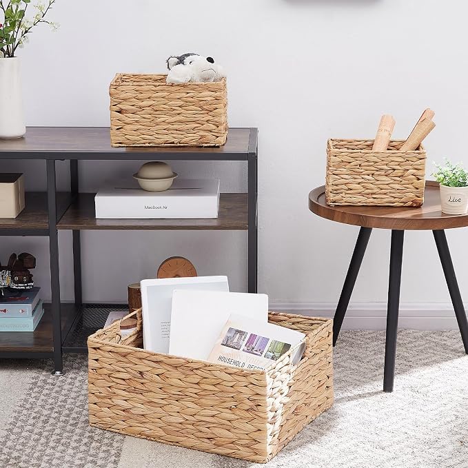 Vagusicc Wicker Basket, Storage Baskets - Image 3