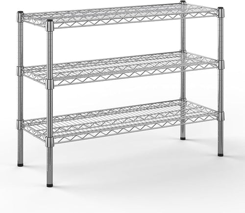 14" Deep x 36" Wide x 27" Height Wire Shelving Kit | 3-Tier | NSF Commercial by Regal+Altair