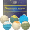 Organic Bath Bombs Gift Set for Men by Relaxcation