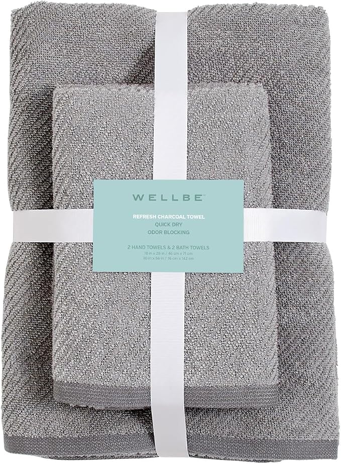 Wellbe 4-Piece Towel Set - Image 9