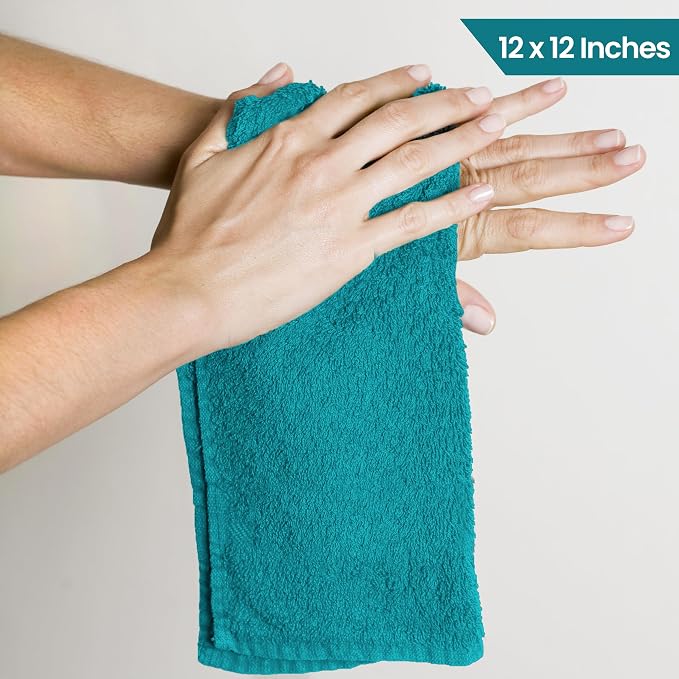 Utopia Towels 24 Pack Cotton Washcloths Set, 100% Ring Spun Cotton, Highly - Image 3