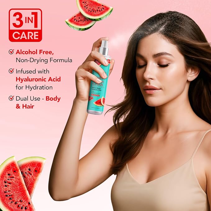 Botanic Hearth Watermelon Hair Perfume & Body Perfume Mist - Image 3