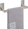 NearMoon Self Adhesive Bathroom Towel Bar, Stainless Steel Square Bath Wall by NearMoon