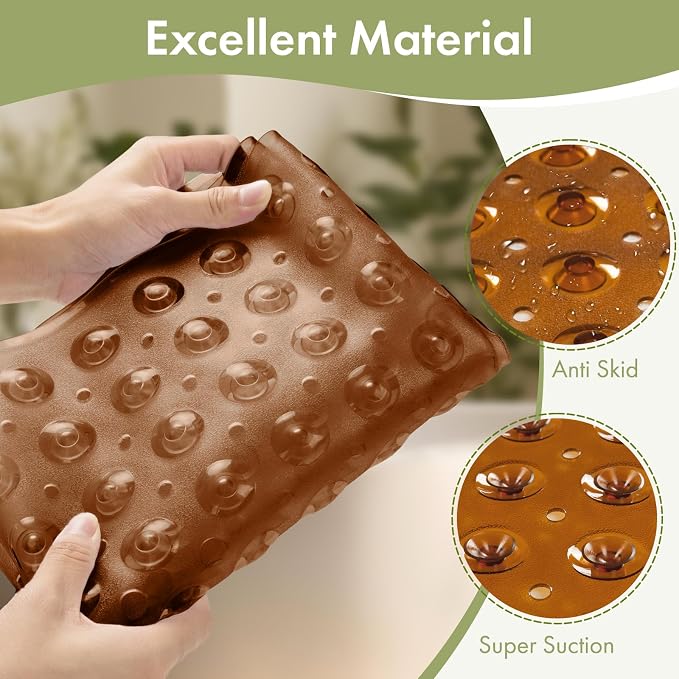 AmazerBath Shower Mat Non Slip 40 x 16 Inches, Shower Stall Mats - Image 6