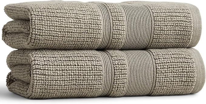Preston Lane Douro Hand Towel Set – 2 Pack Luxury Cotton Towels, Ultra Soft & by PrestonLane