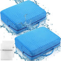 2 Pcs Hot Tub Booster Seat Weighted Spa Bathtub Booster Cushion by Threehoney