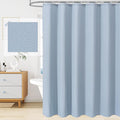 Gibelle Fog Blue Shower Curtain by Gibelle