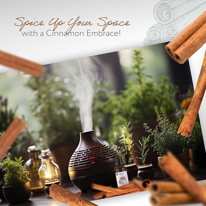HBNO Organic Cinnamon Bark Essential Oil - 1 oz Size - Ideal - Image 6