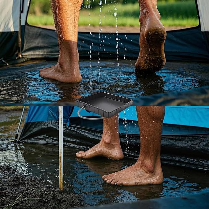 Outdoor Shower Base Portable Shower Floor Outdoor Shower Pan - Image 3