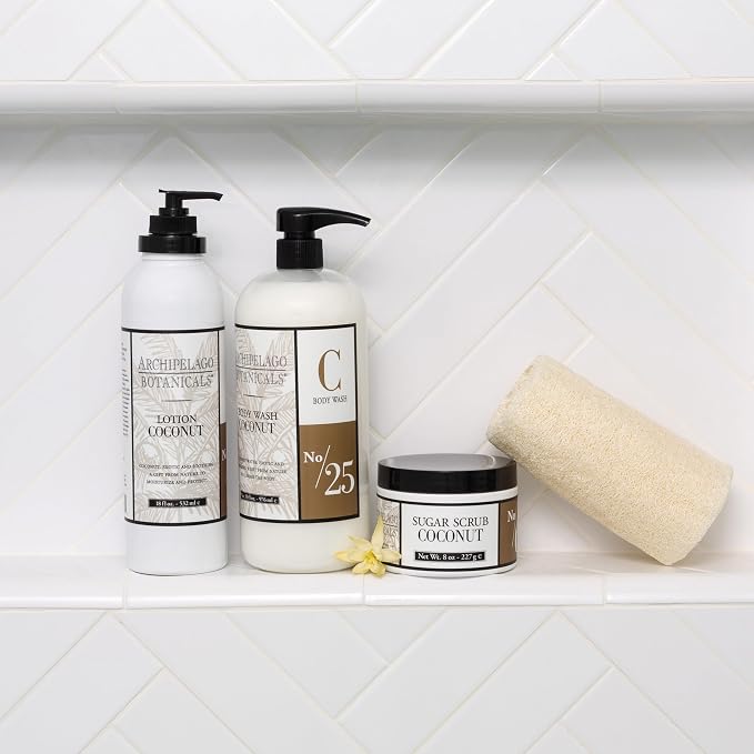 Archipelago Botanicals Coconut Moisturizer, Nourishing Coconut Body Lotion - Image 6