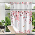 No Hook Shower Curtain and Liner Set, Bath Curtain Sets by TWLSNCD