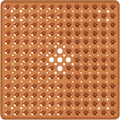 Square Shower Bathtub Mat Non Slip by NaolotureHome