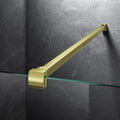 Frameless Shower Door Support Bar, Stainless Steel Wall-to-Glass Support Arm to by Unknown