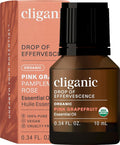 Cliganic Organic Pink Grapefruit Essential Oil, 100% Pure Natural, by Cliganic