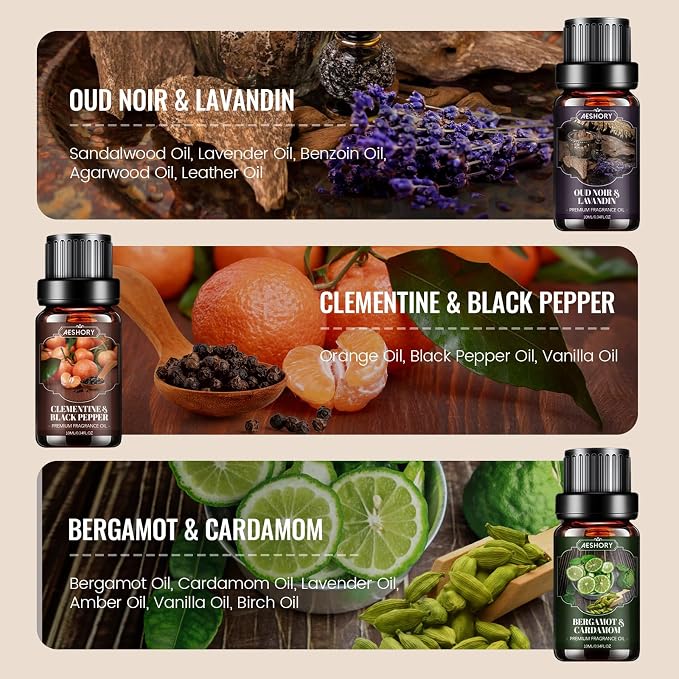 Men Essential Oils Set, Fragrance Oil - Image 3