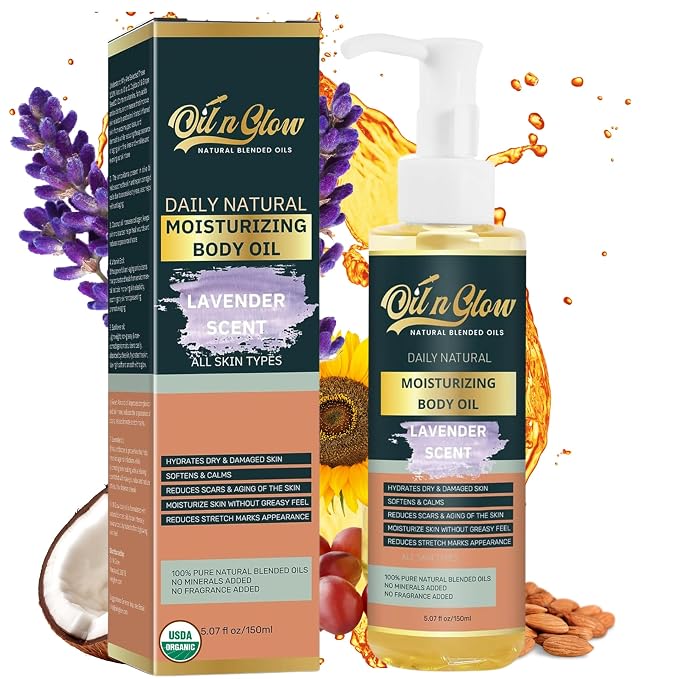 100% Almond Oil USDA Certified Organic Hydrating Body Oil After Shower - Image 8