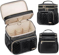 Large Leather Toiletry Bag for Women Men, Bathroom Bag, Water Resistant Shower by Tealari
