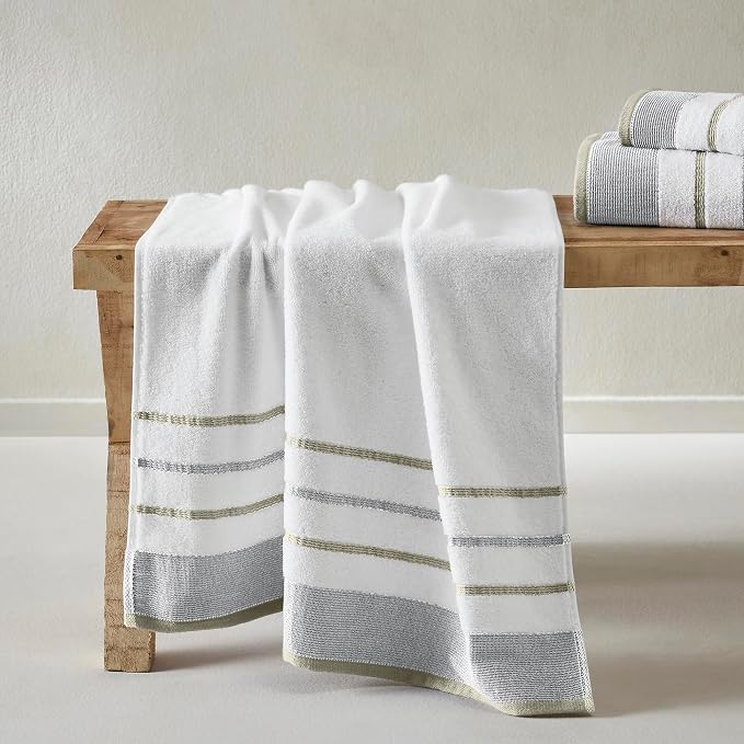 Great Bay Home Decorative Oversized Bath Sheet Set - Image 3