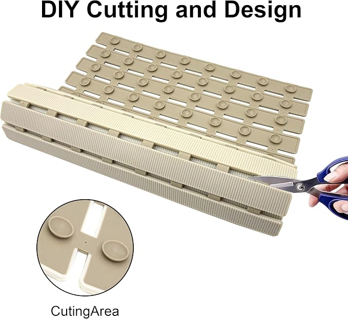 MBOSS Bath Tub Shower Mat Non Slip Bathtub Mats - Image 4