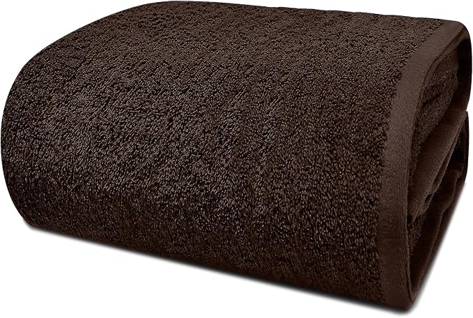 DAN RIVER Pack of 1 Bath Sheet 40x80 Inches, Oversized Bath Sheets Towels by DanRiver