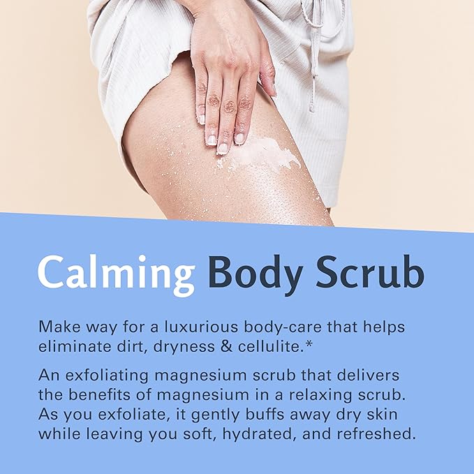 Magnesium Body Scrub for Sore Muscles, Exfoliation, Relaxation and Deep - Image 4