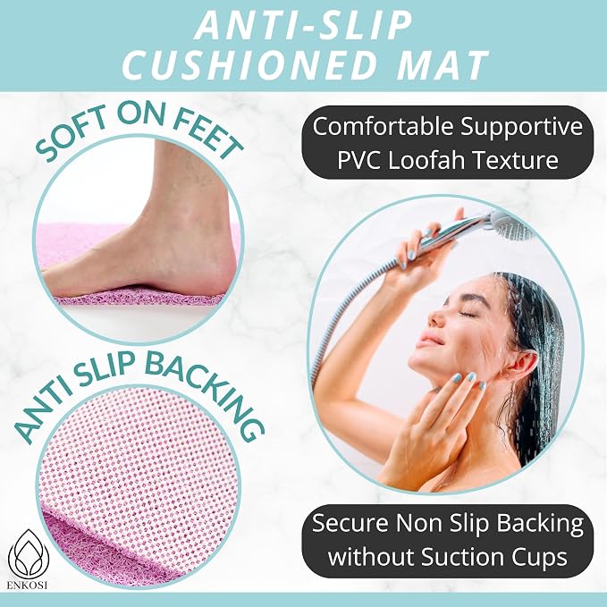 Non Slip Bathtub Mat Shower Mat - Image 2