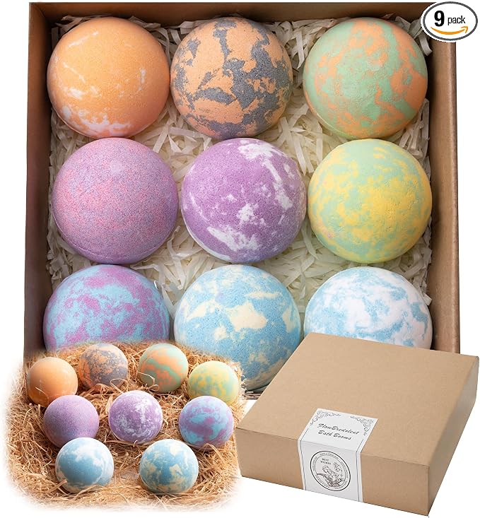 Bath Bombs for Women, Coco Butters, Holiday Gift for Mother, Girlfriend by Unknown
