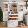 ONBRILL 71" Tall Farmhouse Kitchen Pantry Cabinet by ONBRILL