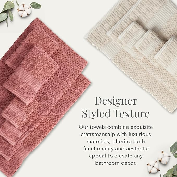NY Loft 100% Cotton 2 Pack Bath Sheet Towel Set | Extra Large Bath Towel Set of - Image 3