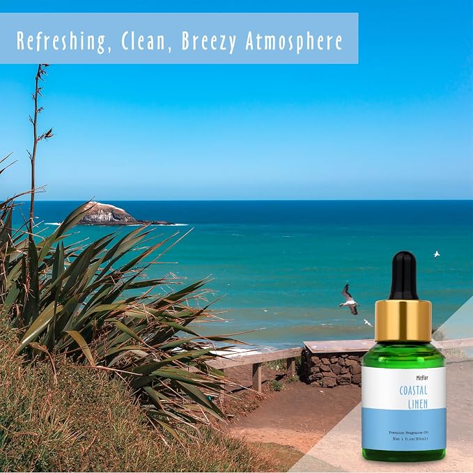 Costal Linen Fragrance Oil, MitFlor 30ml Single Scented Oils, Large Size - Image 2