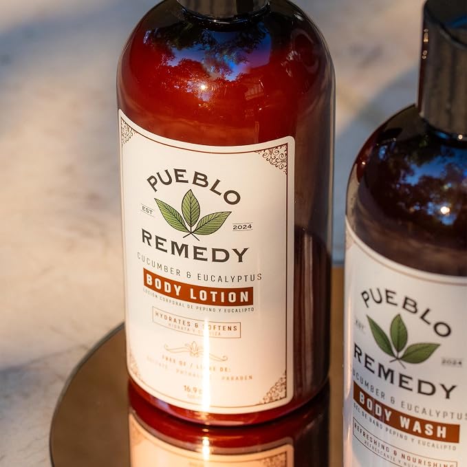 Pueblo Remedy Body Lotion, Cucumber & Eucalyptus – Hydrating & Softening - Image 8
