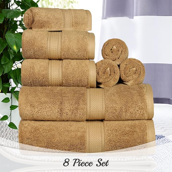 BLUENILEMILLS Madison Egyptian Cotton Towels, Towel Set - Image 6