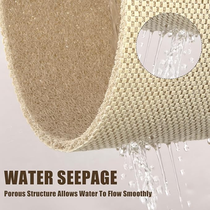 HOMBYS 58 x 32 Extra Large Shower Mat - Image 5