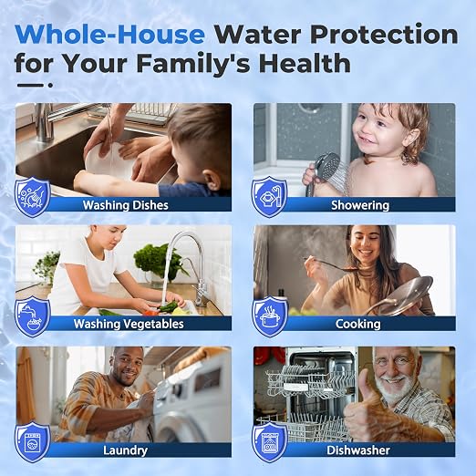 iSpring PFAS Whole House Water Filter System, SGS-Tested to Remove up to 99% - Image 5